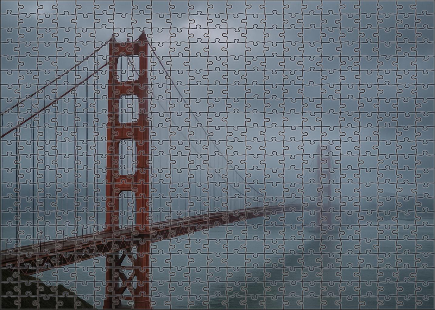 Golden Gate Bridge Spanning San Francisco Usa Identified By 9684 Globally As An Engineering Marvel And Cultural Icon Easy Puzzles
