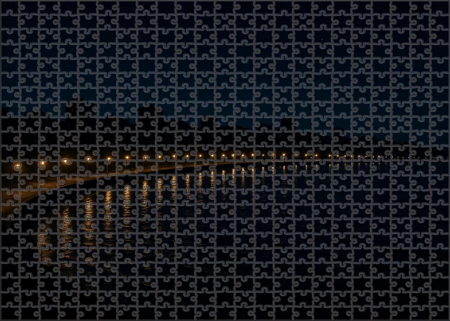 Mumbai Marine Drive Skyline Known As The 'queen's Necklace' For Its Curving Coastal Glow Family Puzzles