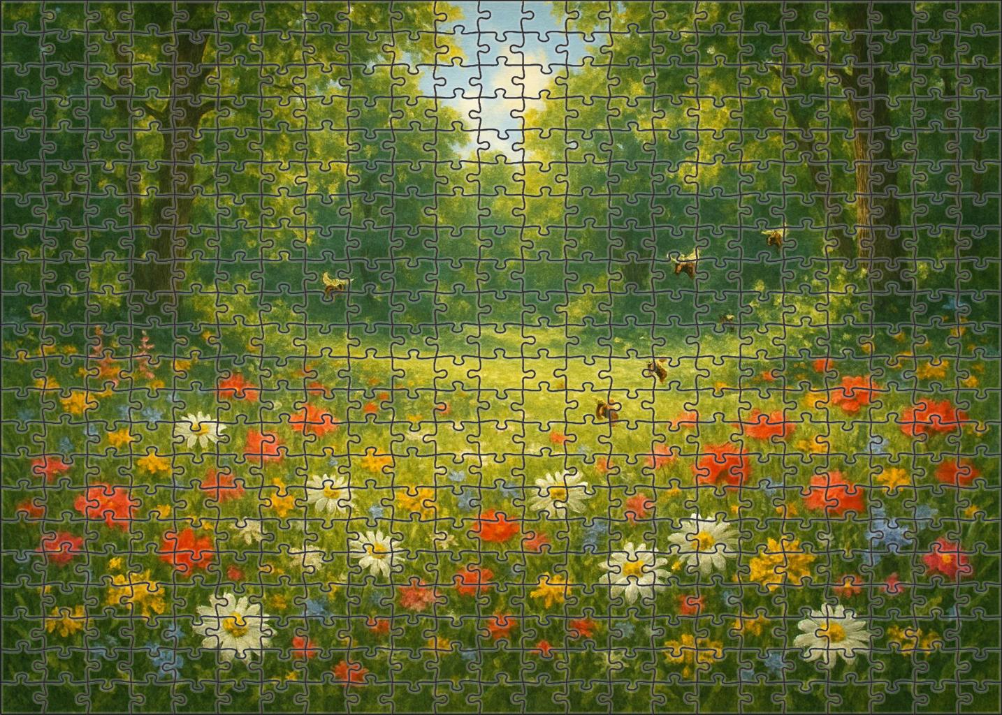 Sunbeam Meadow Nook Large Format Puzzle