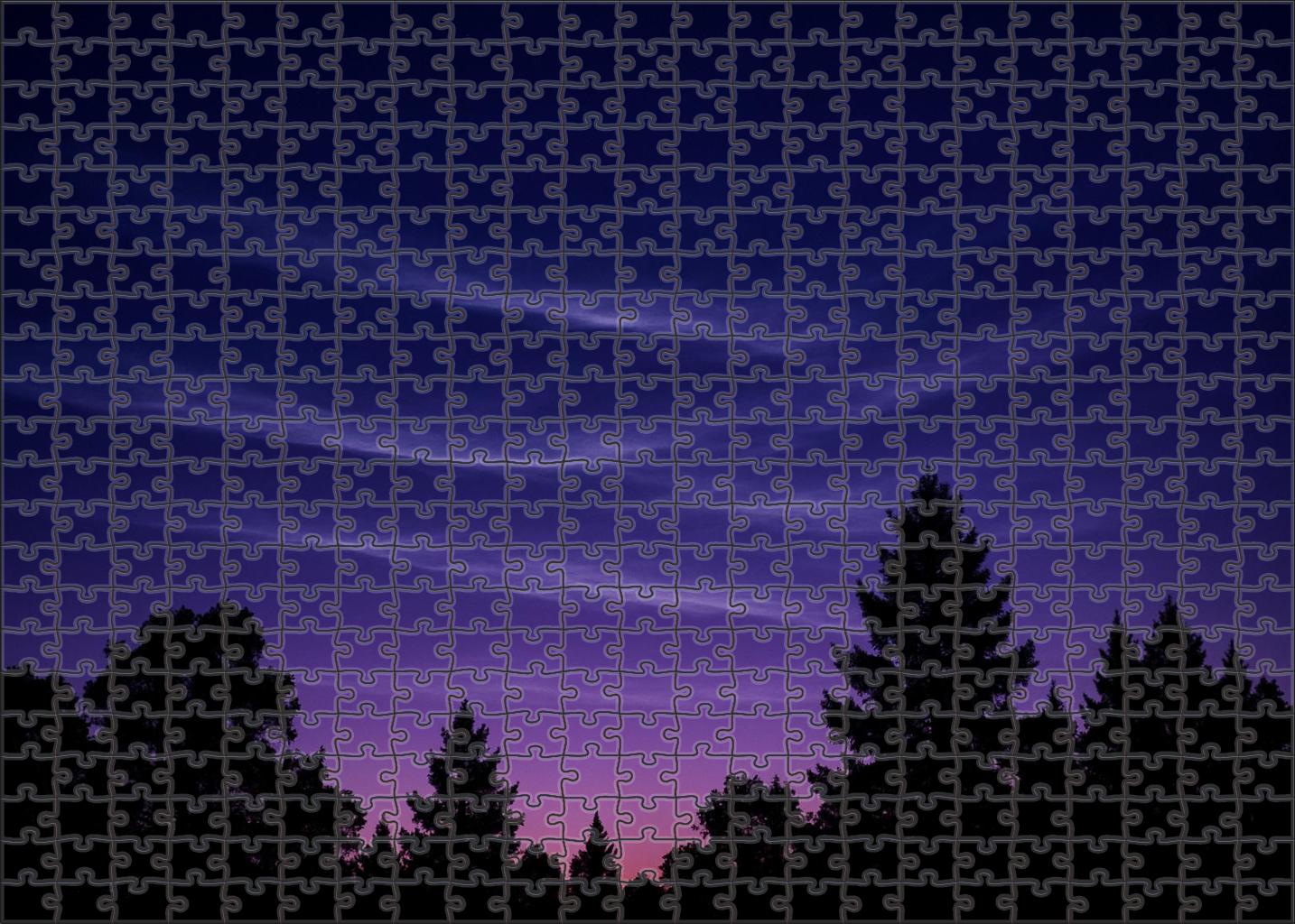 Indigo Veil Evening Challenging Puzzles