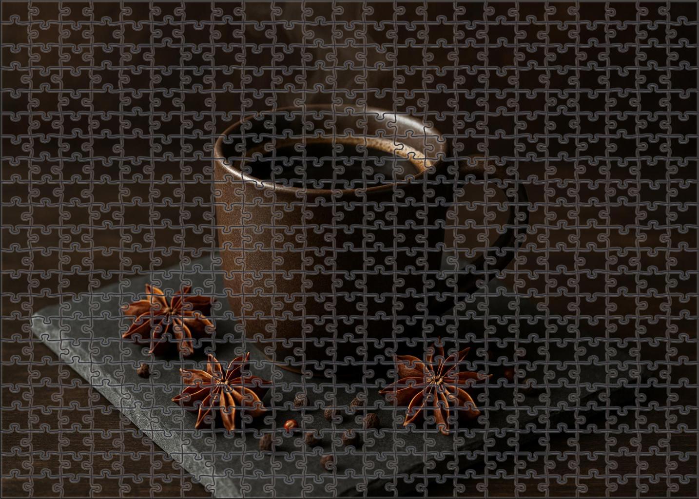 Twilight Spice Dark Roast Unique Puzzle Design
