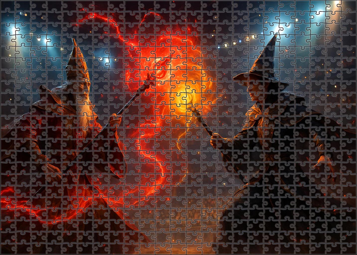 Arcade Fantasy Arena Competitive Magic Duelers Puzzle Collection