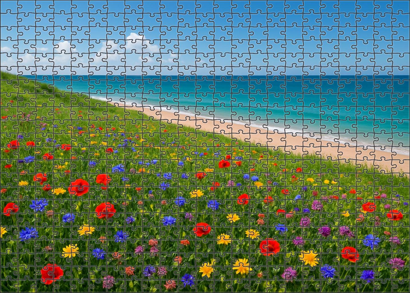 Seabreeze Meadow Coast Mini Puzzle
