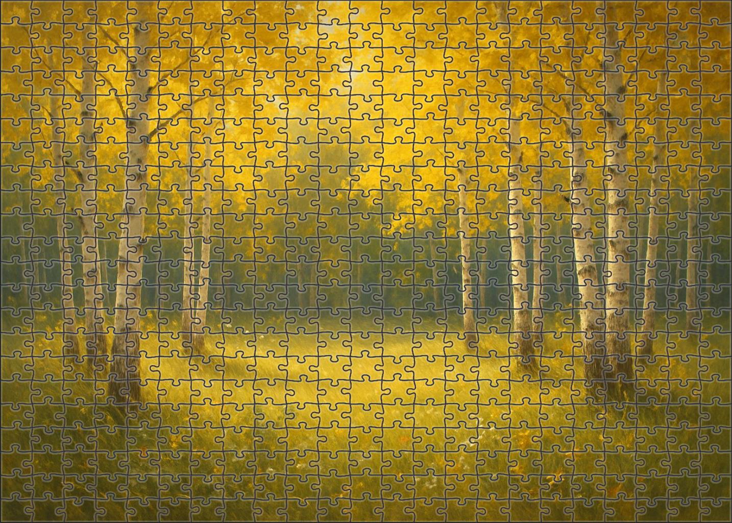 Goldenwood Birch Circle Puzzle For Kids