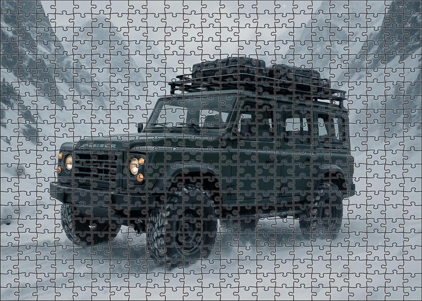 Glacier Sentinel Off-road Electric Utility With Impressive Range Family Puzzles