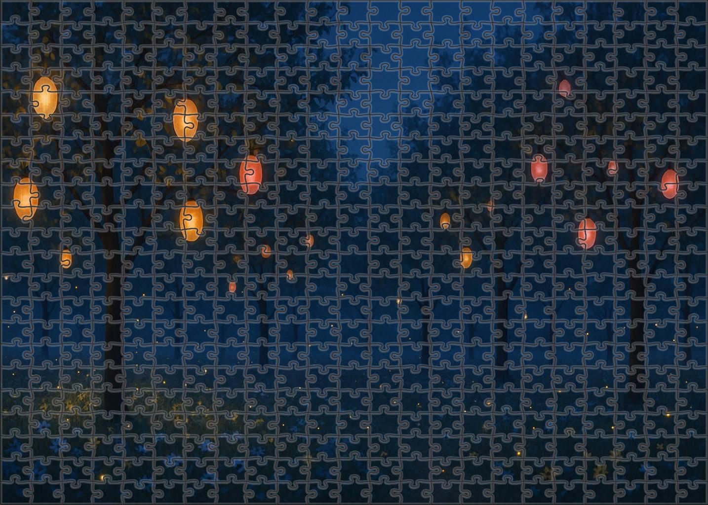 The Lantern Orchard 200 Piece Puzzle
