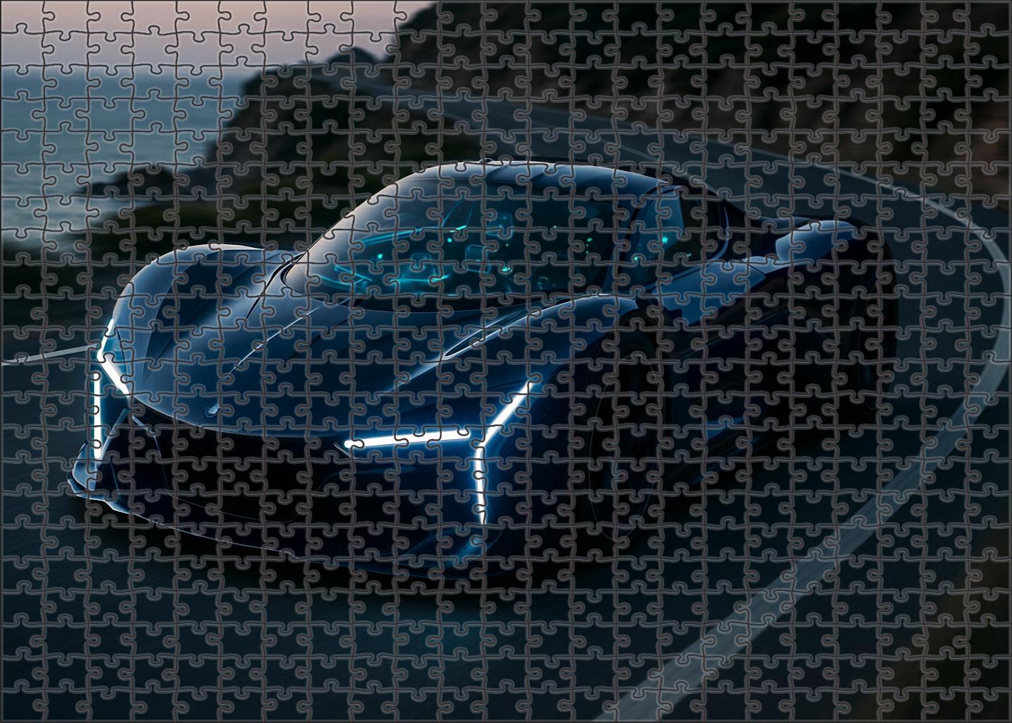 Stratos Mirage Gt Carbon-fiber Electrified Super Gt 500 Piece Puzzle
