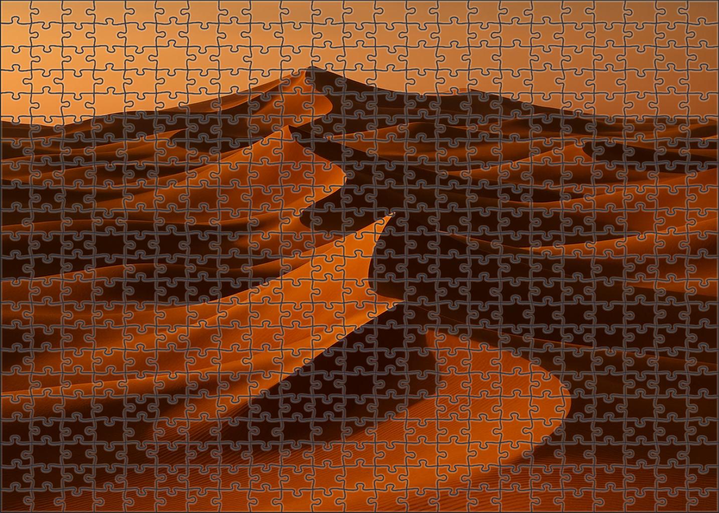 Amber Mirage Dunes 1000 Piece Puzzle