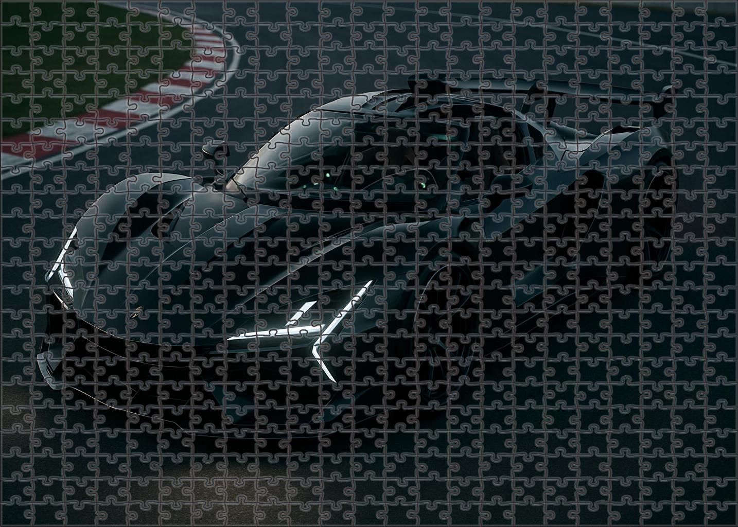 Strato Phantom Hypercar Mini Puzzle