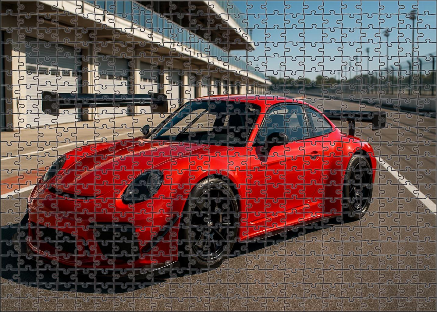 Viper Zenith Lightweight Track Day Specialist Custom Jigsaw Puzzle