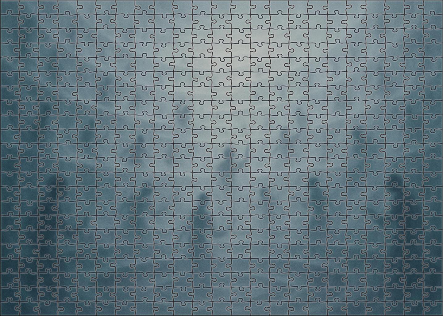 The Silhouette Theater Shadows Dancing On Endless Walls Of Mist Unique Puzzle Design