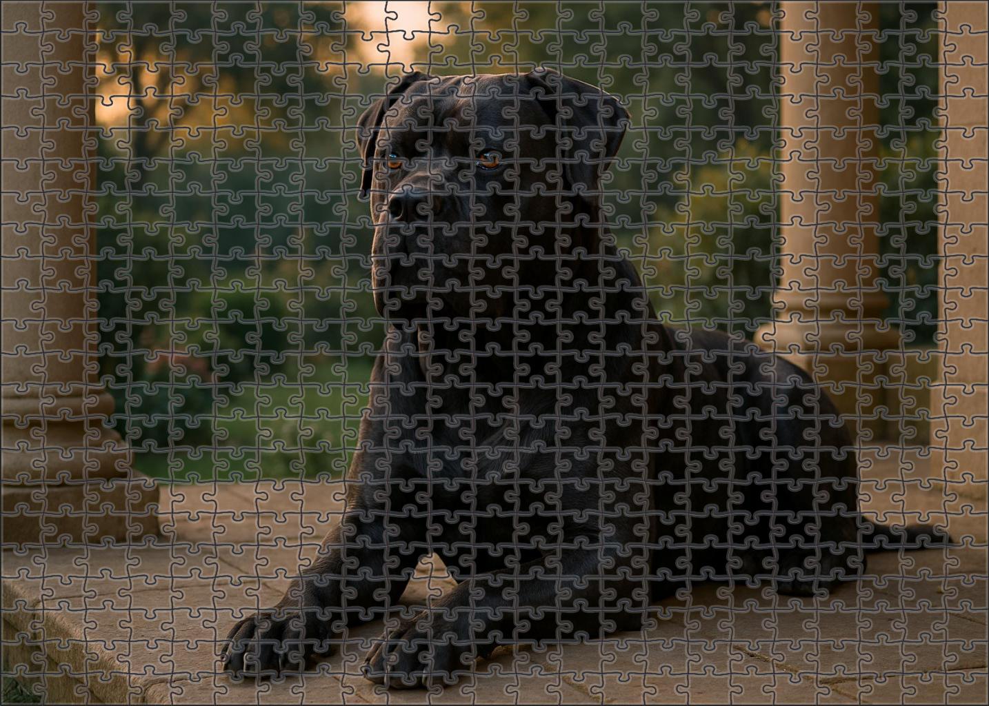Charcoal Whisper Molo 500 Piece Puzzle