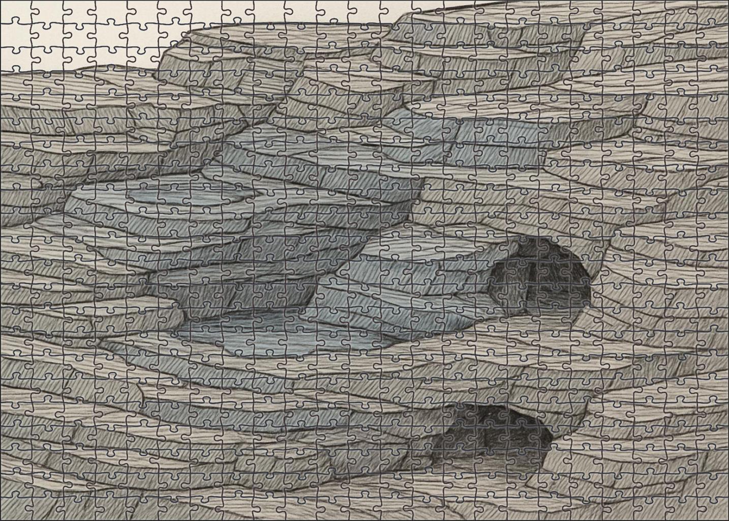 Subterranean Cavern Cross-section Diagram Challenging Puzzles