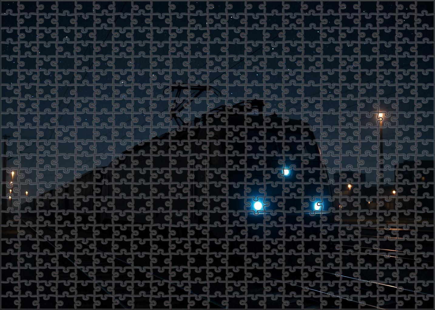 Midnight Steel Freight Hauler Easy Puzzles