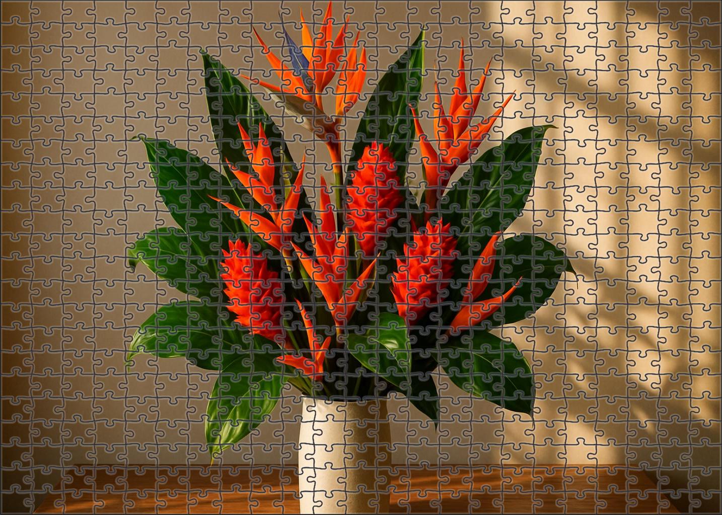 Tropical Lagoon Display Puzzle Collection