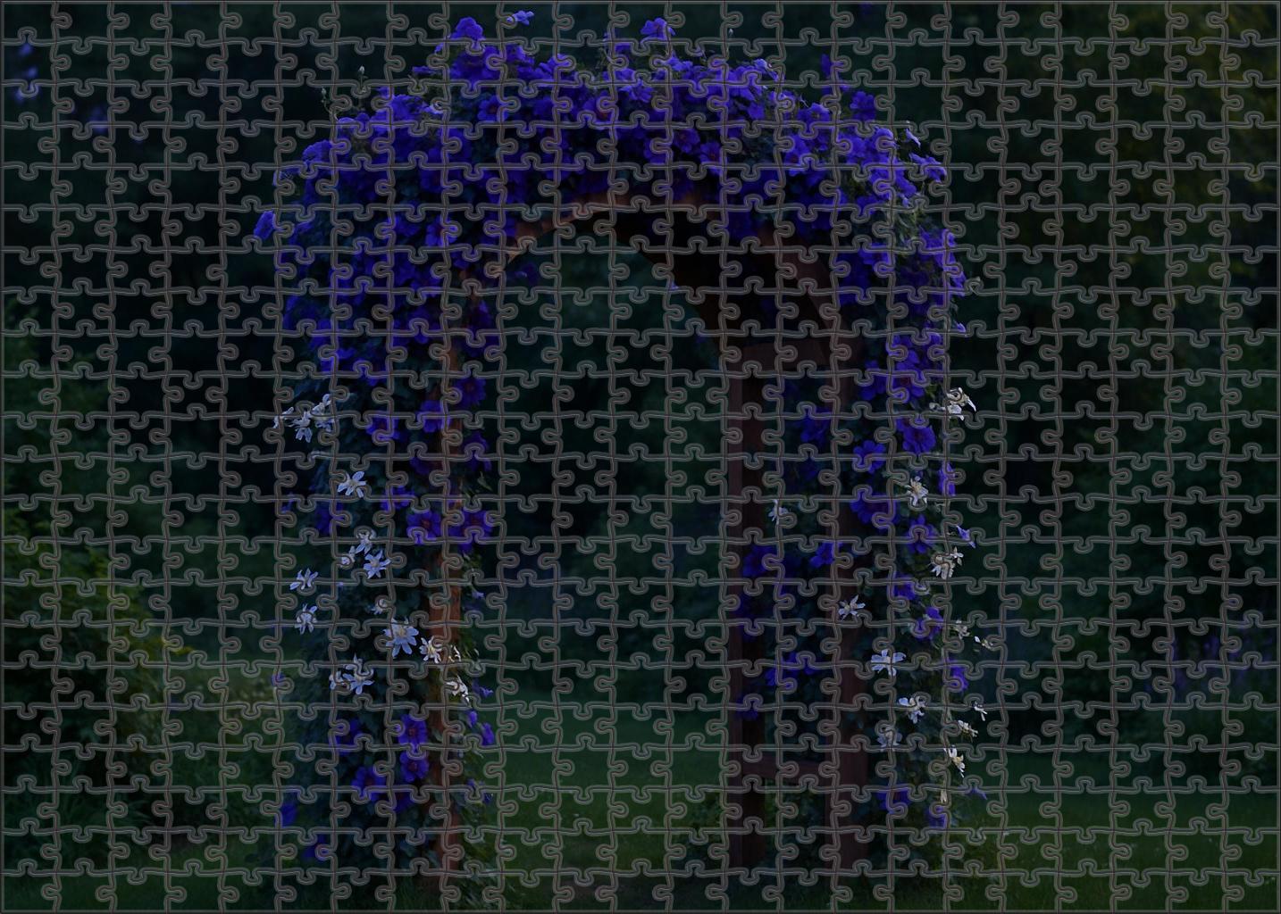 Midnight Garden Arch Puzzle Collection