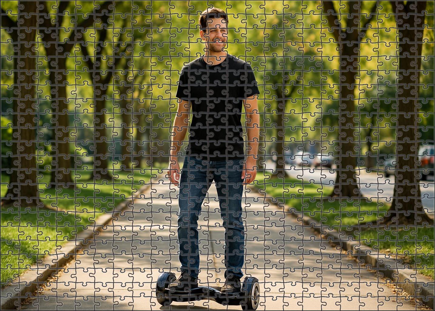 Electric Personal Hoverboard Puzzle For Kids