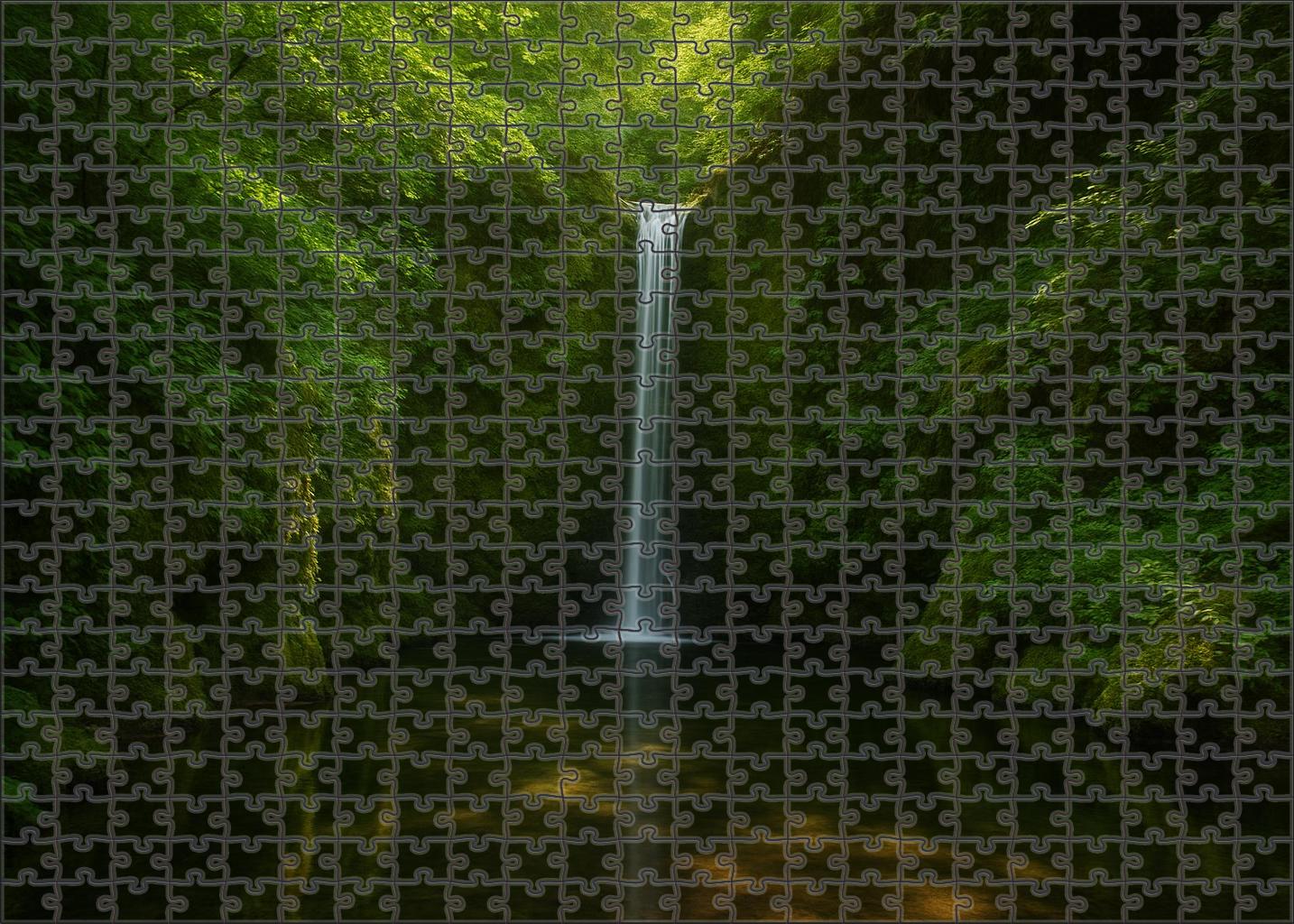 Misty Veil Gorge Puzzle Collection