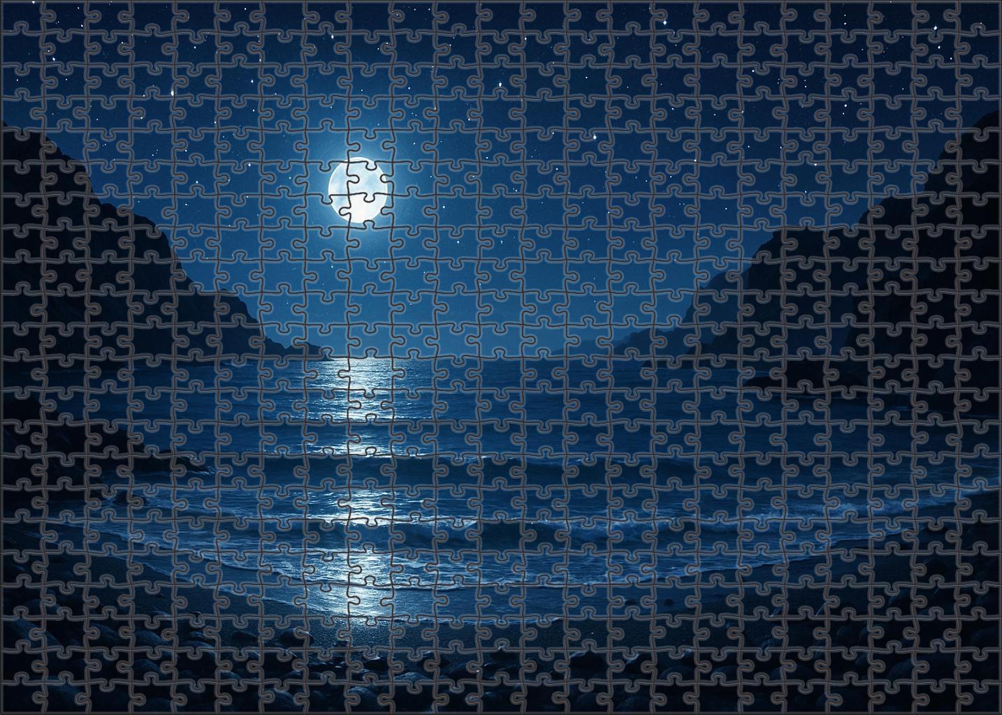 Moonlit Cove 50 Piece Puzzle