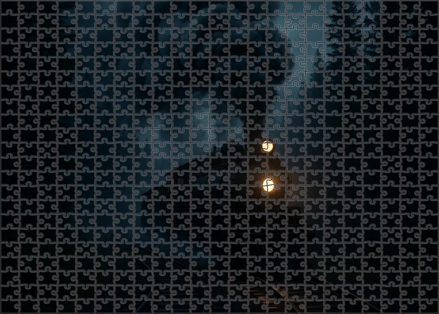 Midnight Ember Steam Puzzle For Adults