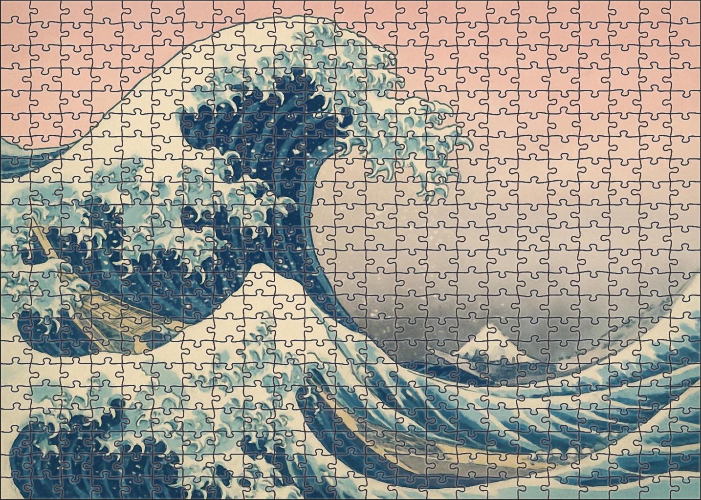 The Great Wave At Dawn Puzzle For Adults