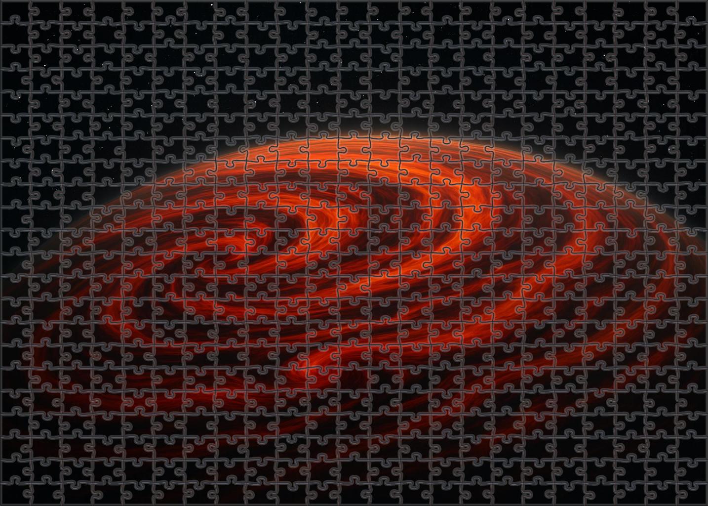 Celestial Cyclone Bands Large Format Puzzle