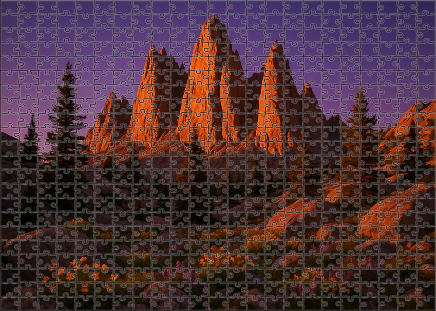 Twilight Granite Spires Challenging Puzzles
