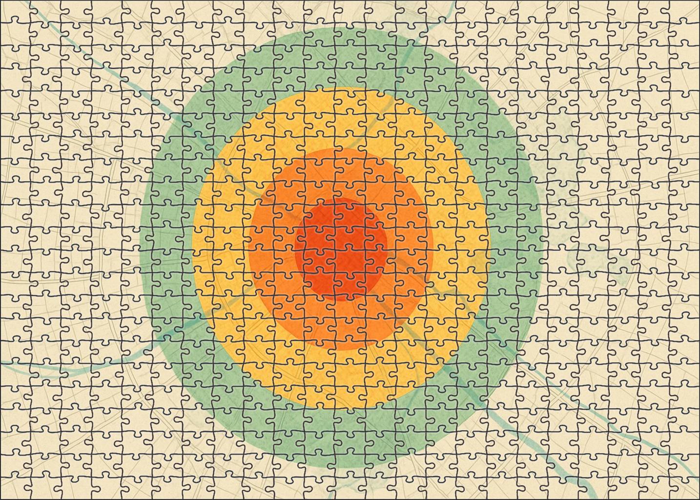 Urban Growth Morphology Map Challenging Puzzles