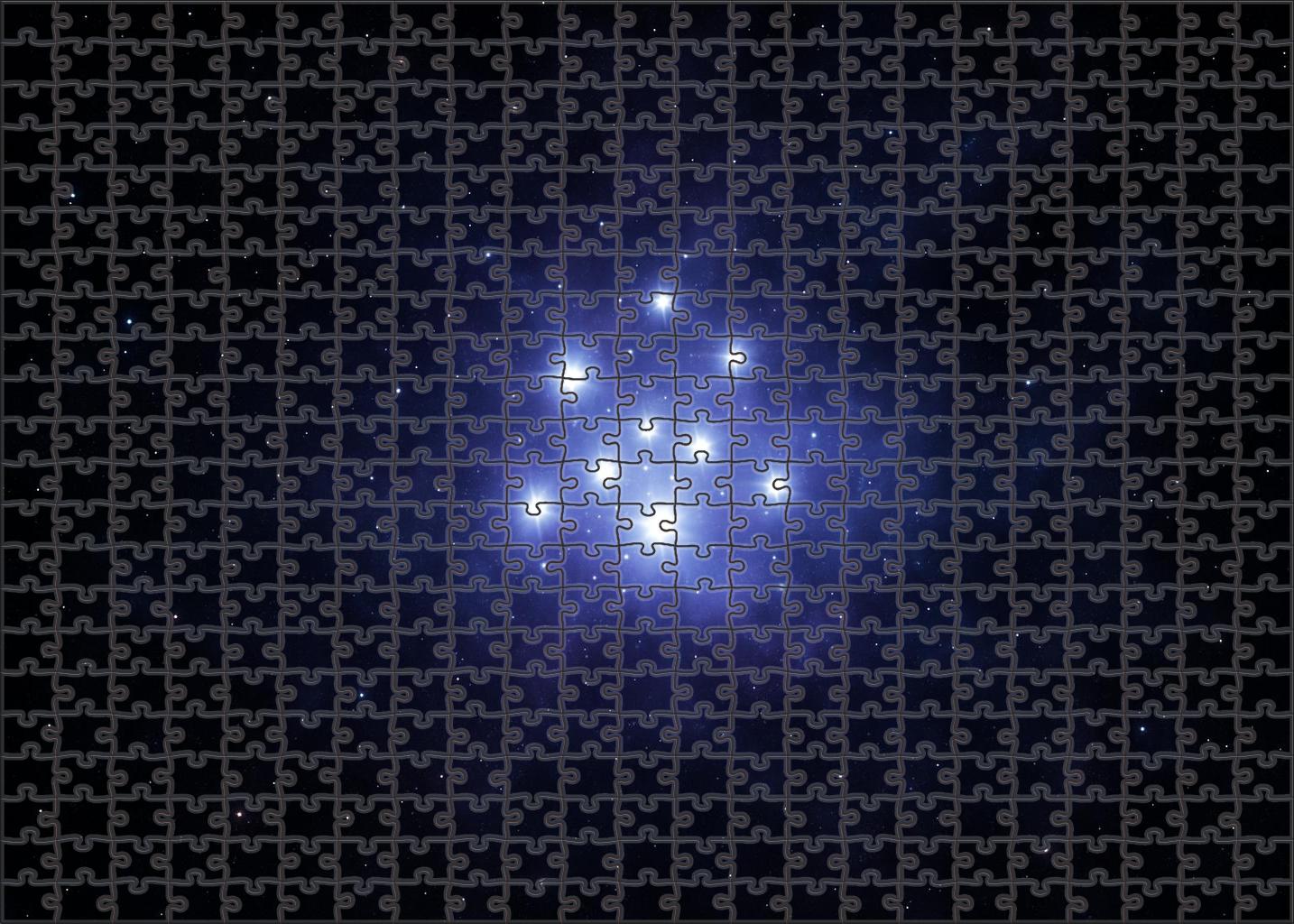 Luminescent Star Cluster 1000 Piece Puzzle