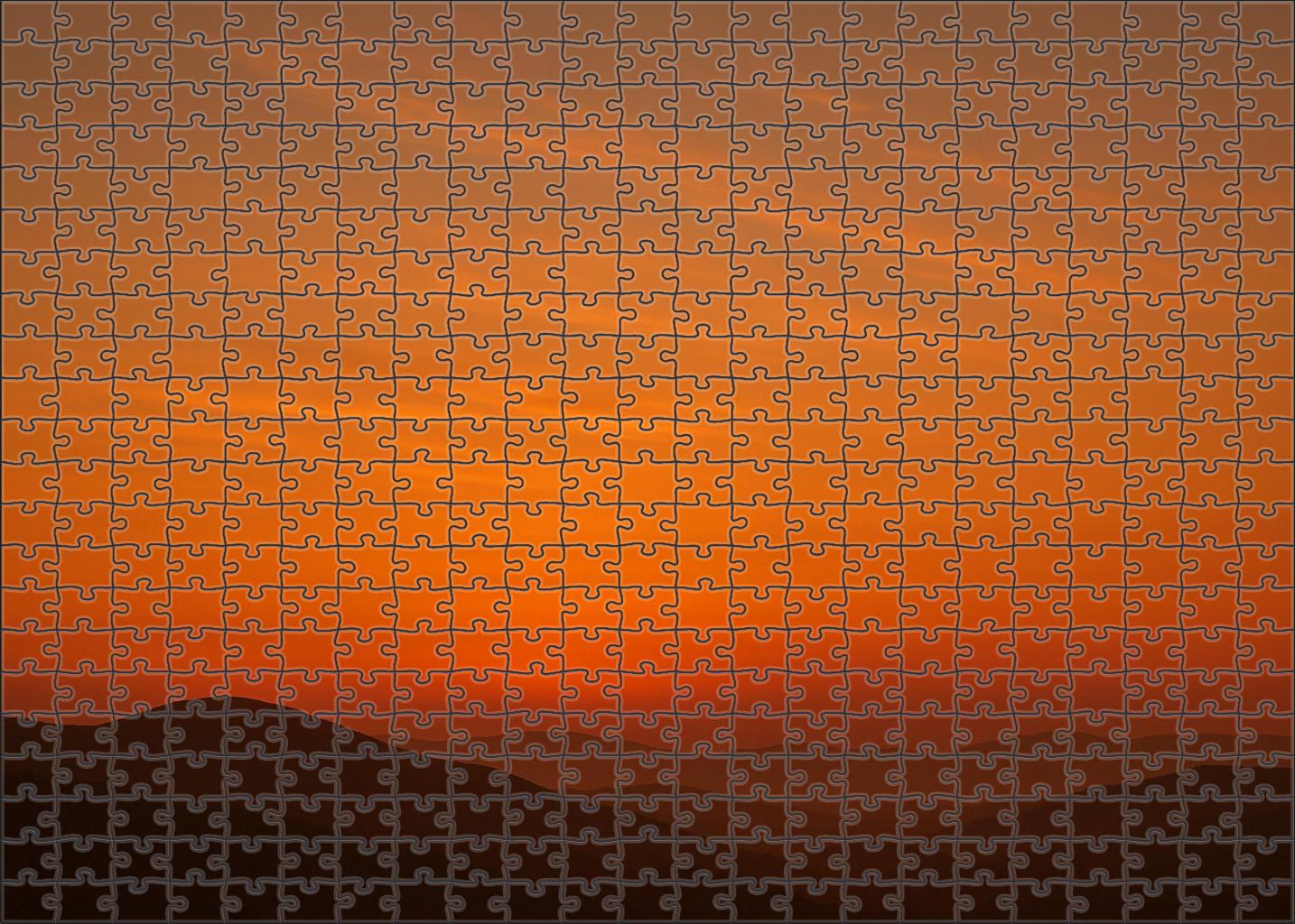 Twilight Amber Veil Puzzle Collection