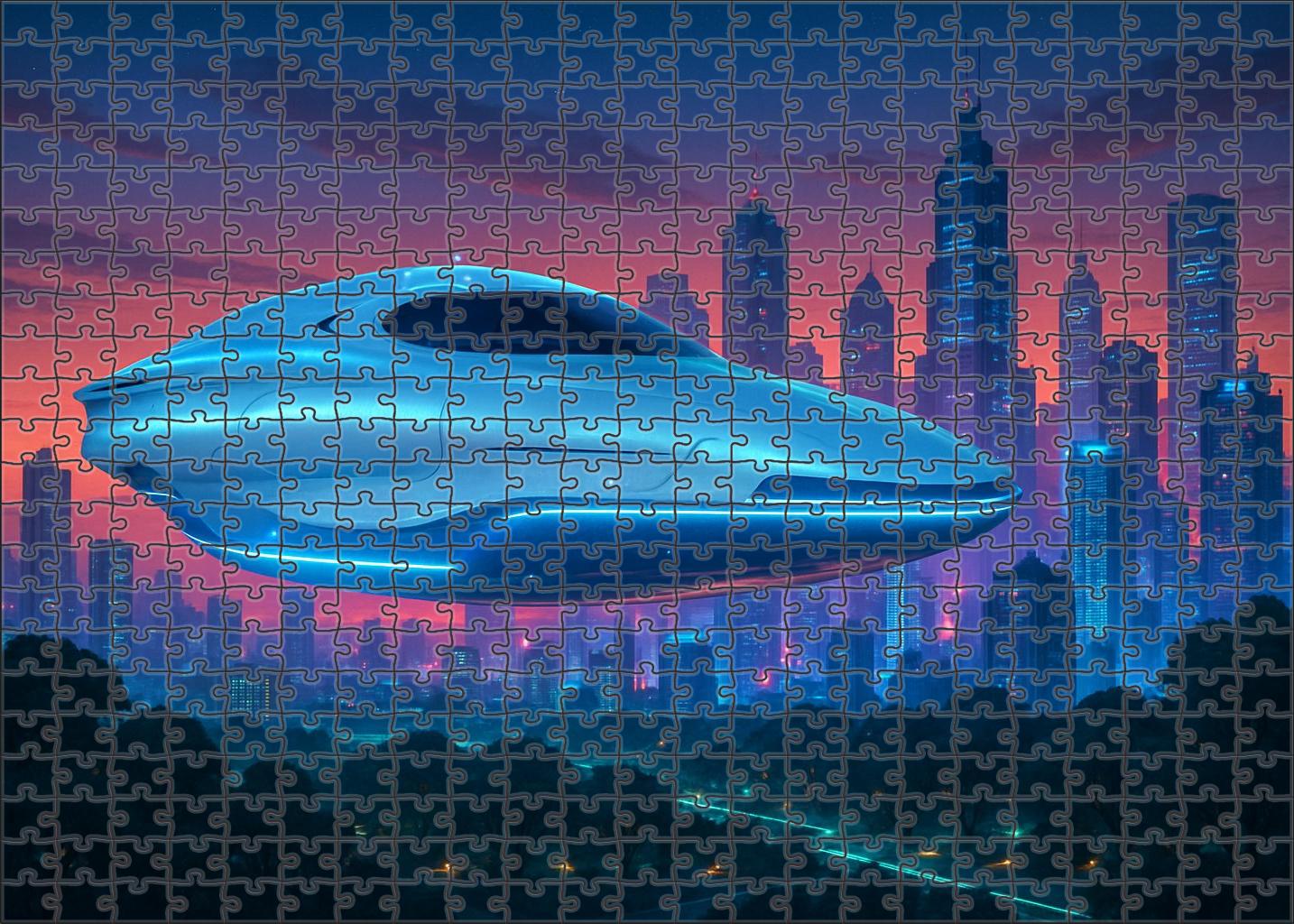 Celestial Maglev Cruiser Easy Puzzles