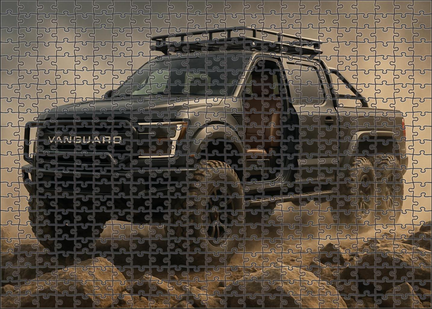 Vanguard Raptor 6x6 Extreme Off-road Powerhouse Puzzle For Kids