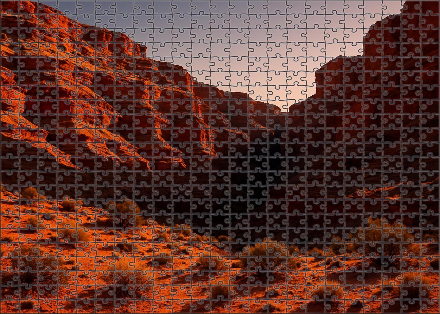 Blazing Canyon Dawn Challenging Puzzles