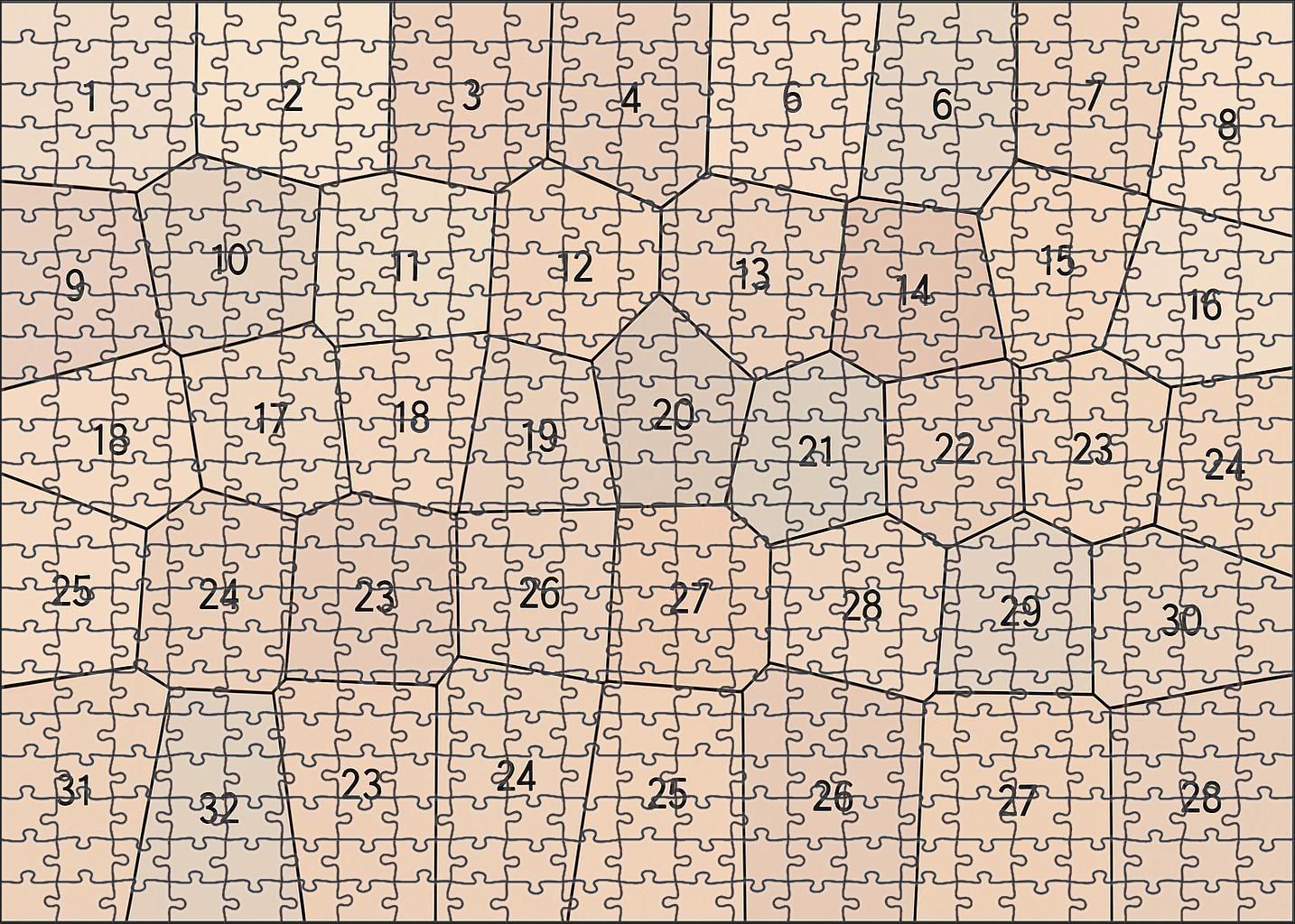 Cadastral Parcel Outline Chart Easy Puzzles