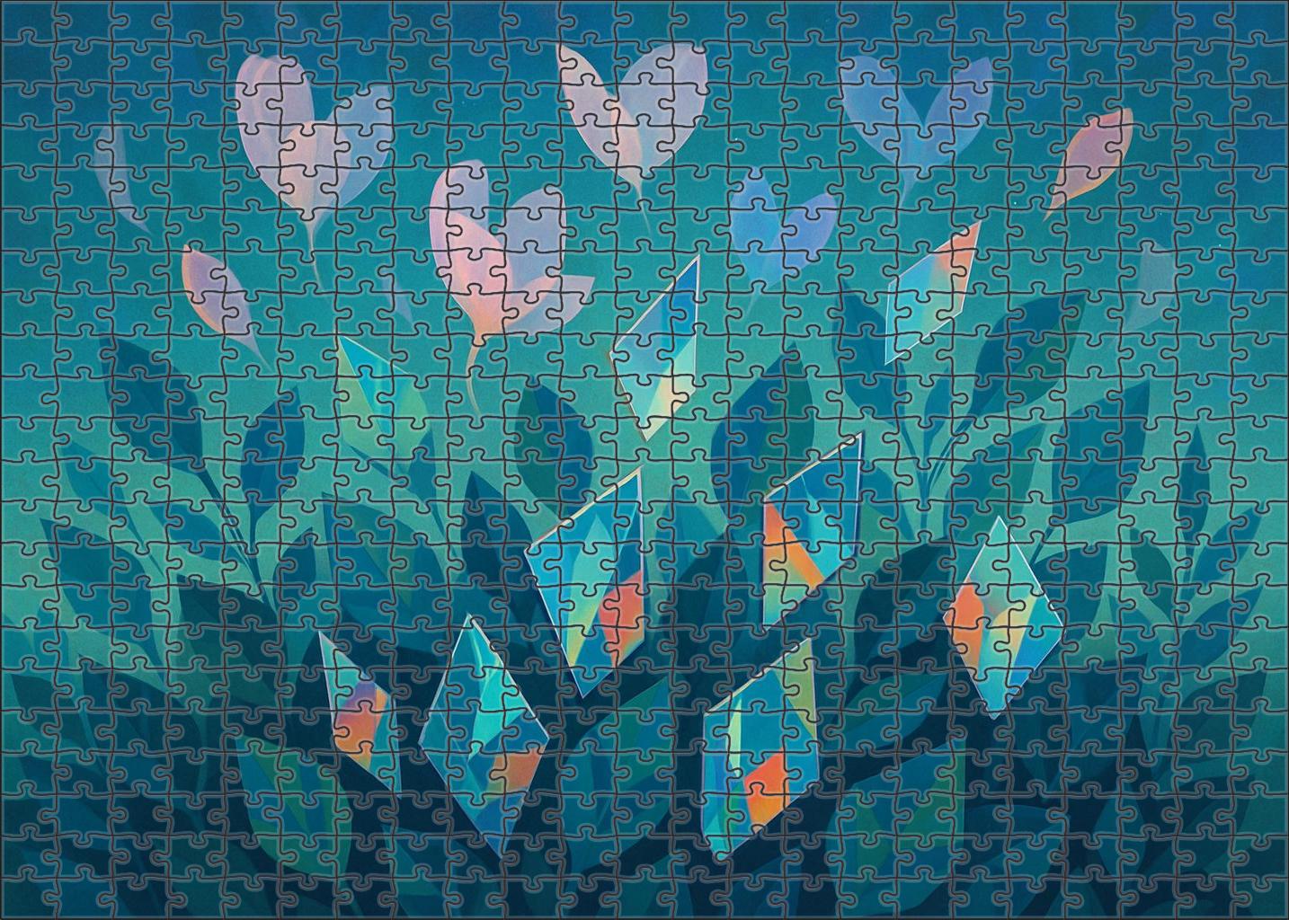 The Garden Of Unseen Seasons 1000 Piece Puzzle