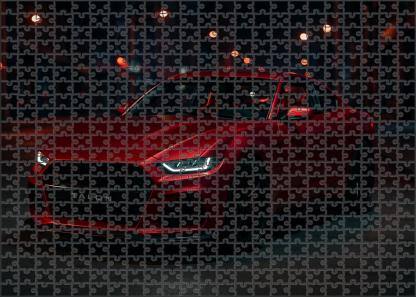 Crimson Talon Gt V8-powered Midnight Street Predator Puzzle For Kids