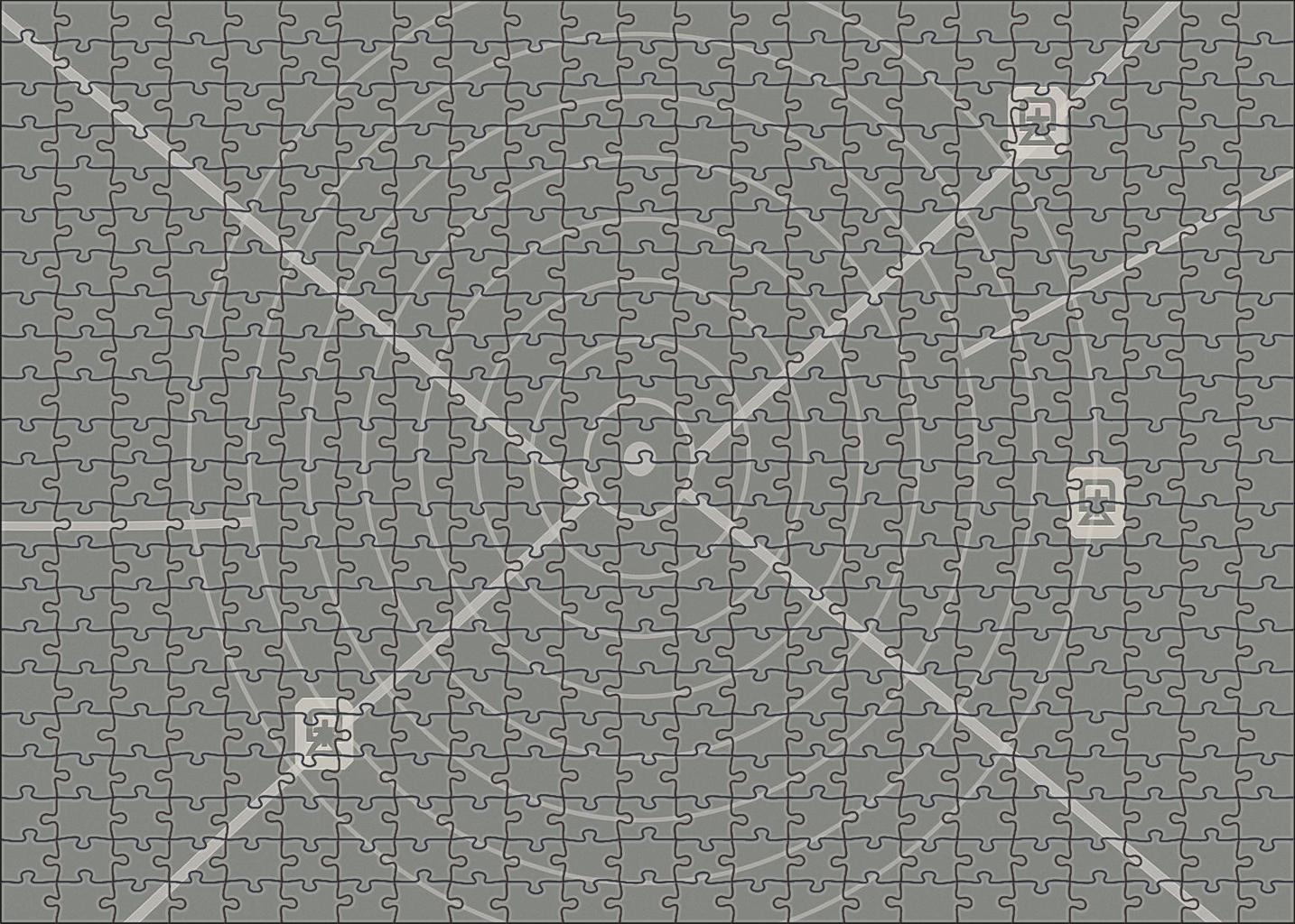 Transport Accessibility Isochrone Map Puzzle Collection