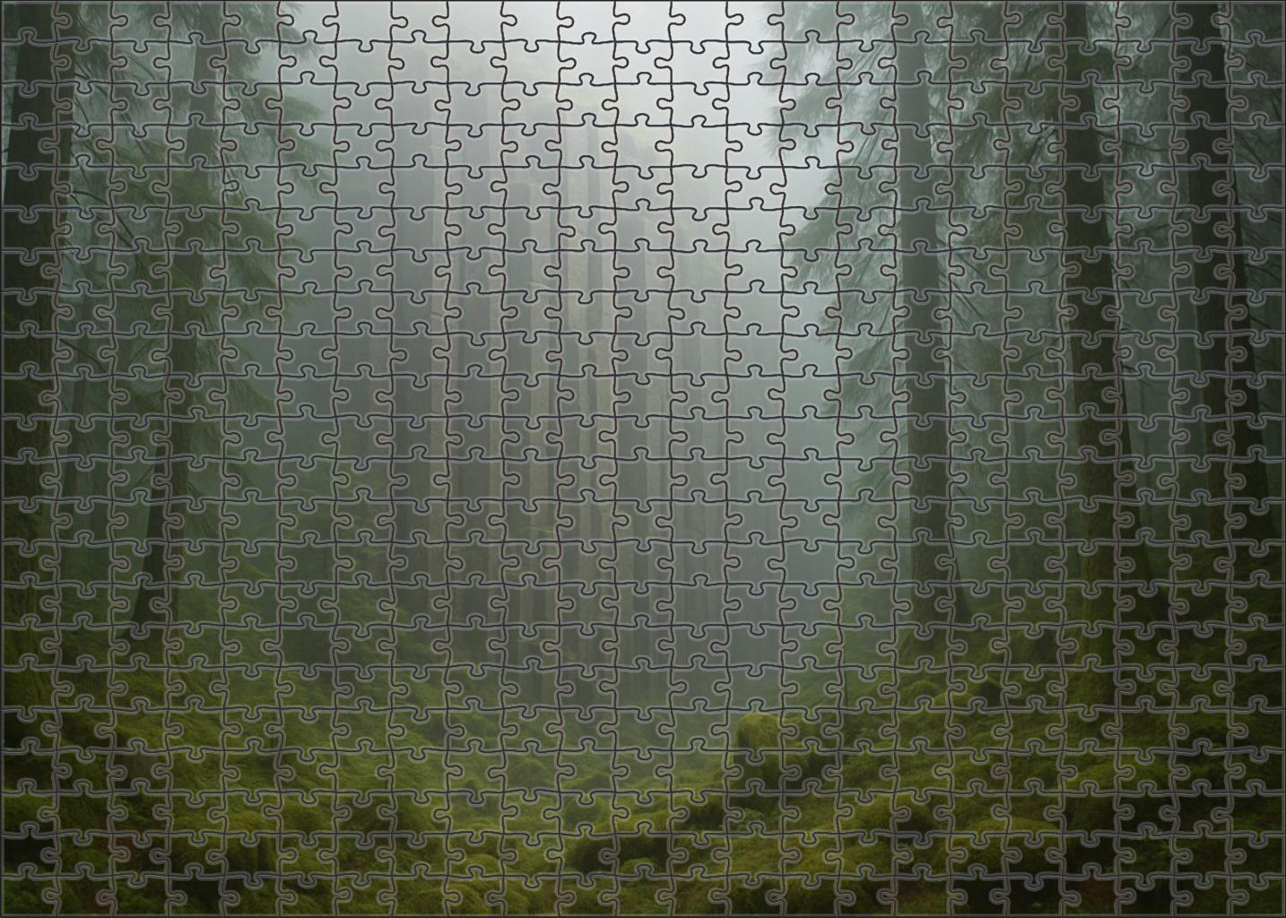 Misty Hemlock Heights 20 Piece Puzzle