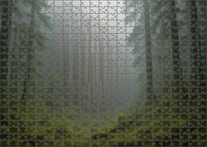 Misty Hemlock Heights 20 Piece Puzzle