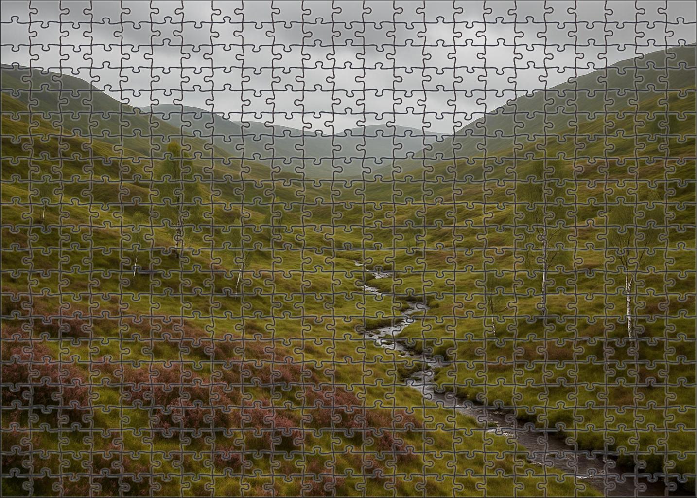 Mossclad Highland Ridges Puzzle Collection
