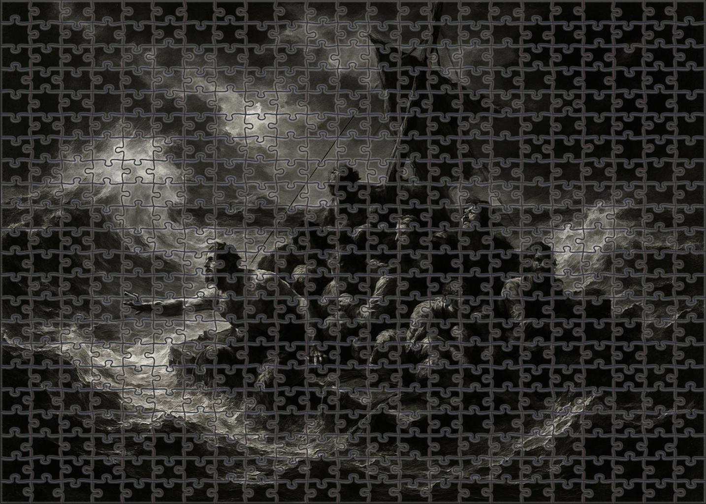 The Raft Of Hope 100 Piece Puzzle
