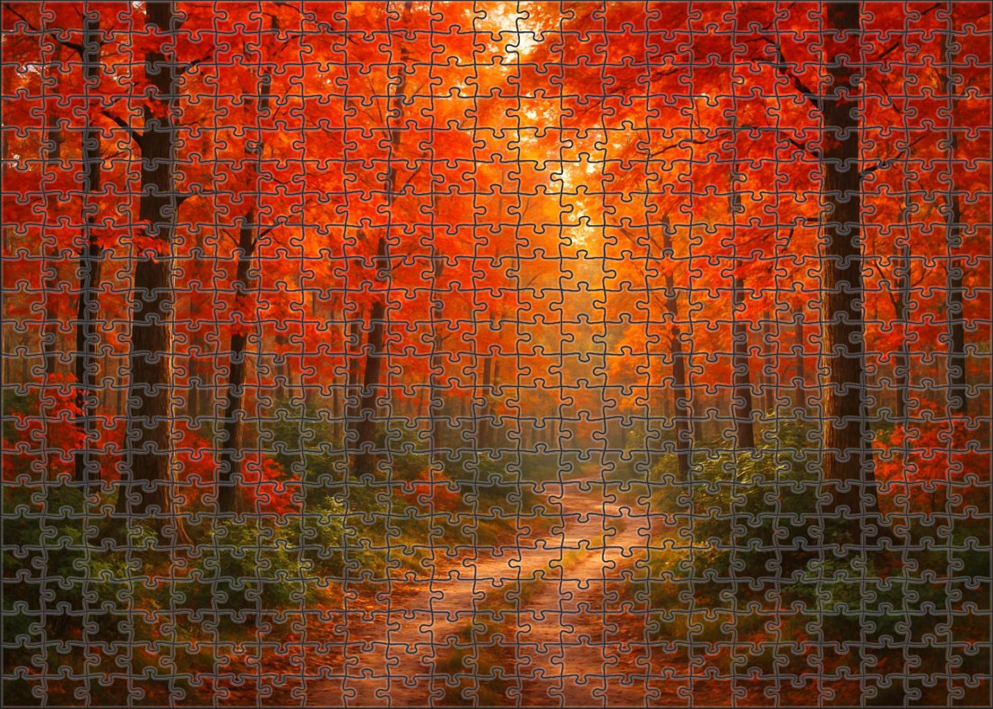 Enchanted Forest Puzzle For Mindful Moments 300 Piece Puzzle