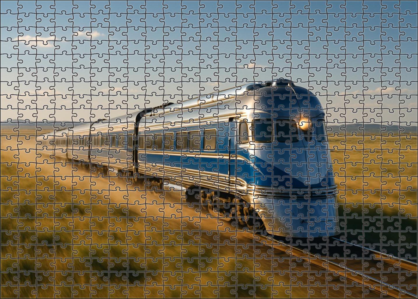 Celestial Comet Express Easy Puzzles