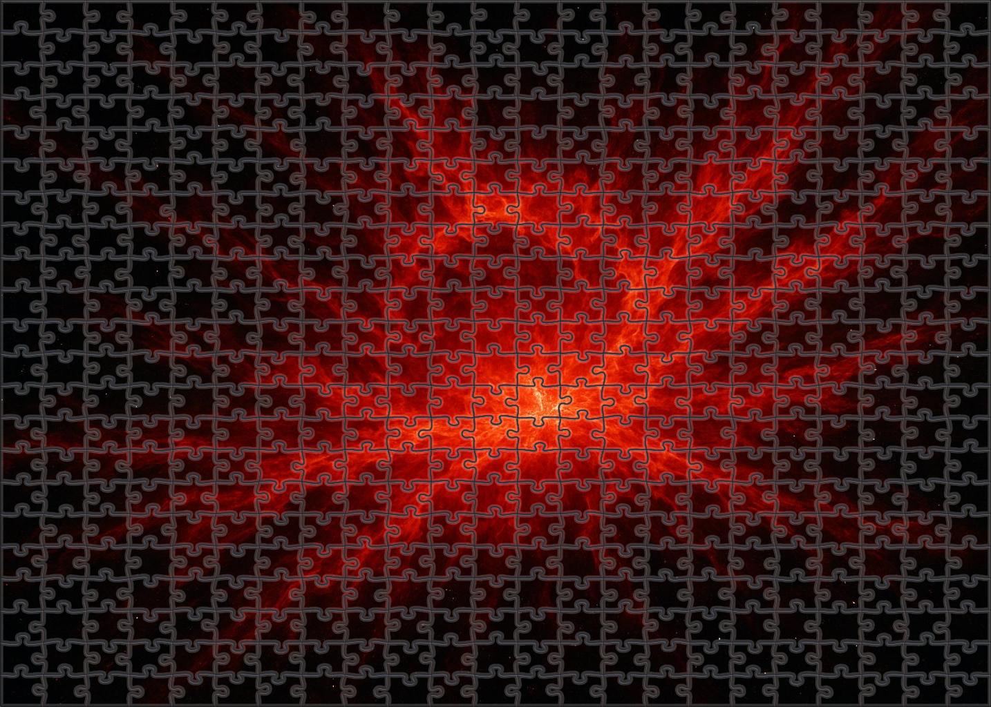 Crimson Radiant Outflow 100 Piece Puzzle