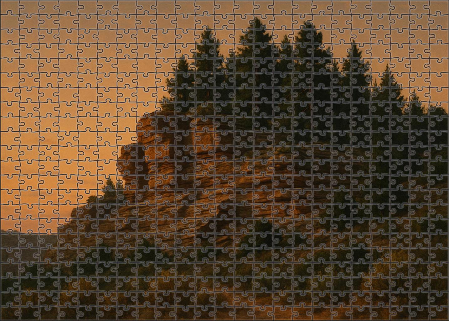 Whispering Pine Bluff 300 Piece Puzzle