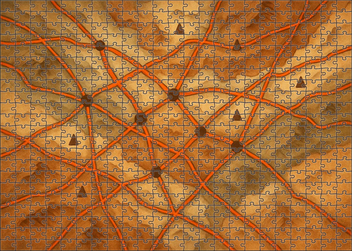 Historic Trade Route Network Mini Puzzle