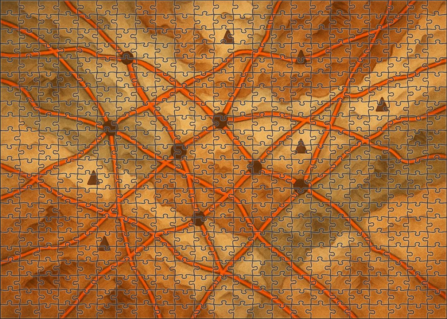Historic Trade Route Network Mini Puzzle