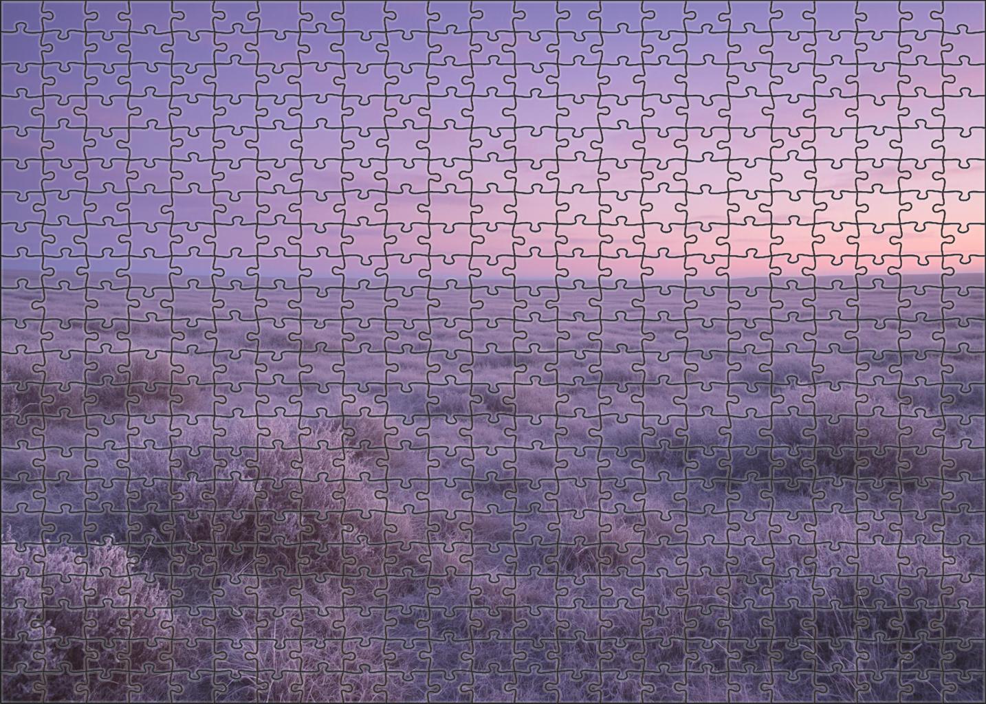 Winter Twilight Tundra 200 Piece Puzzle