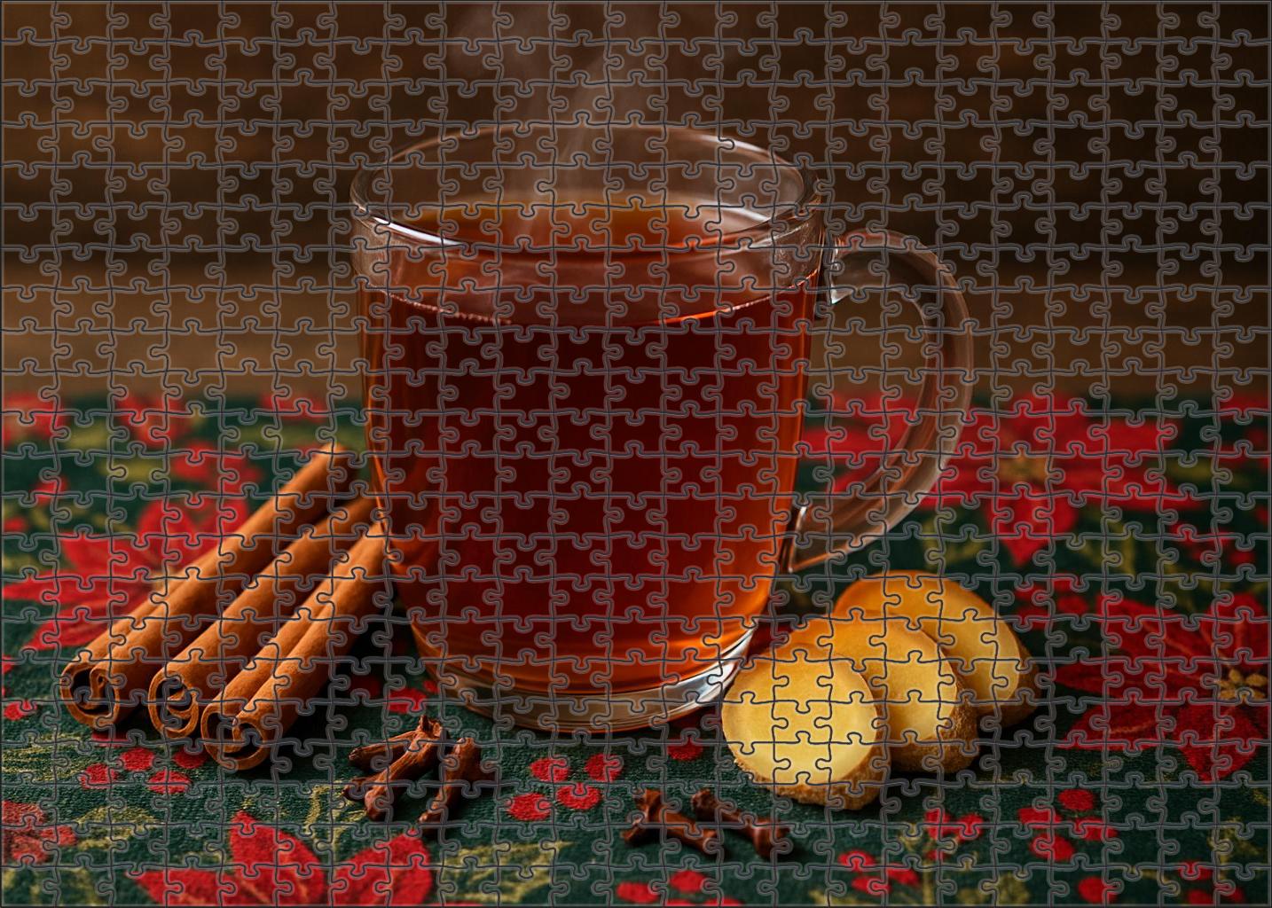 Winter Spice Herbal Harmony 100 Piece Puzzle