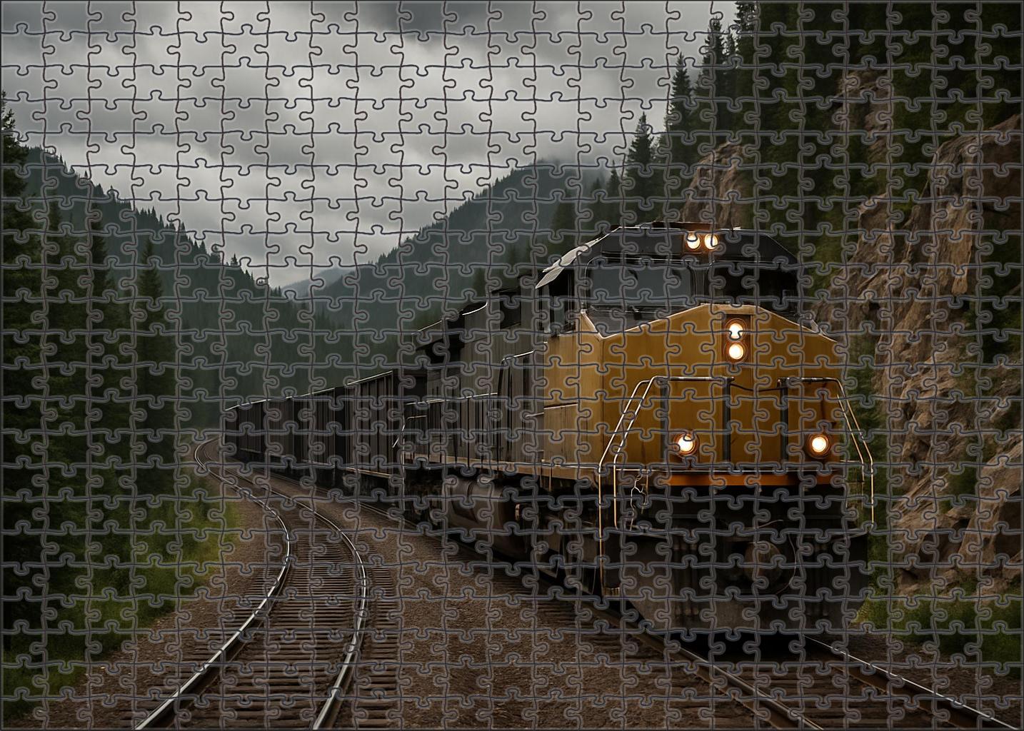 Ironwood Mountain Freight Hauler 20 Piece Puzzle